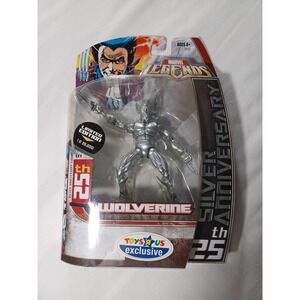 Marvel Legends Wolverine Silver Anniversary Figure Limited Edition Toys R Us